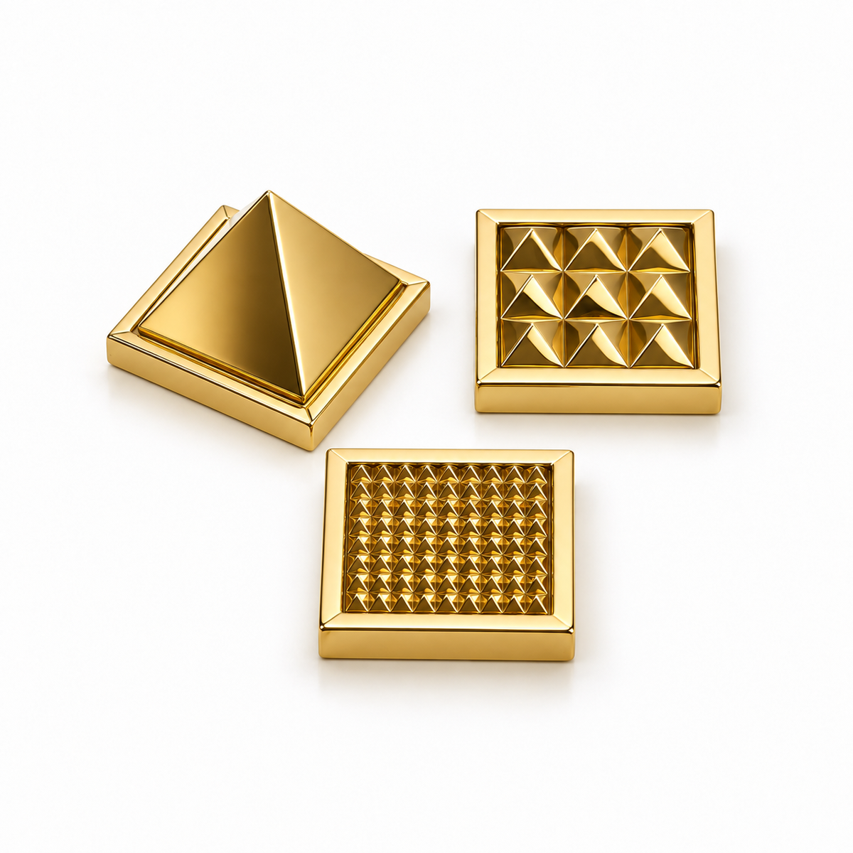 Brass Pyramid 1 Inch