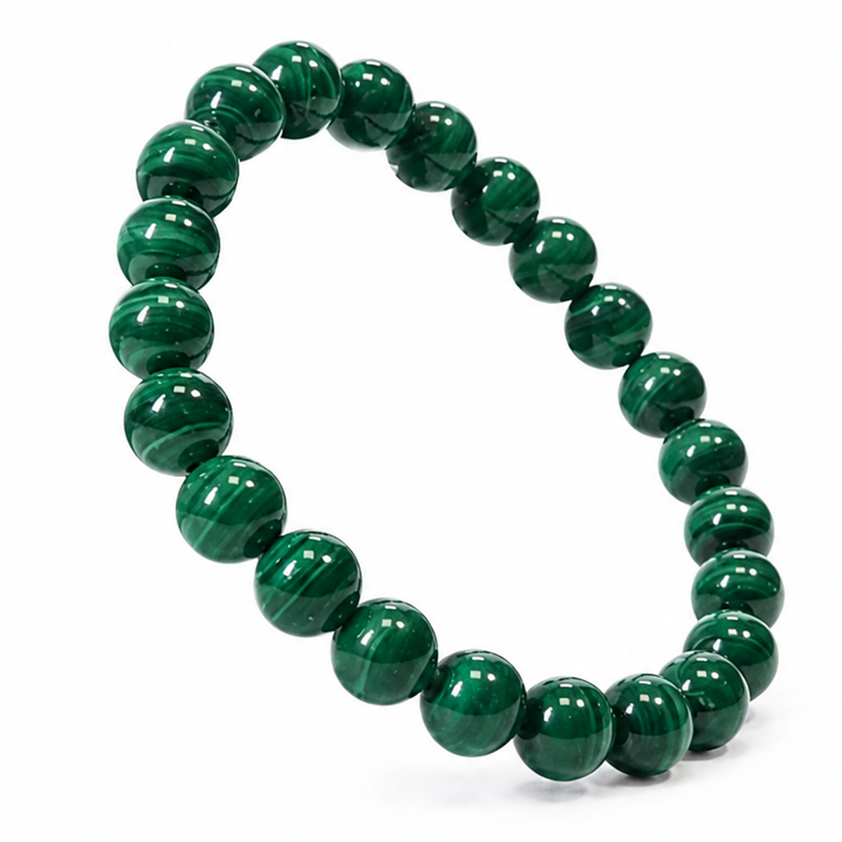 Natural Malachite Bracelet – 8 MM