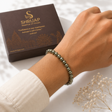Natural Pyrite Bracelet – 8 MM
