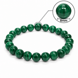 Natural Malachite Bracelet – 8 MM