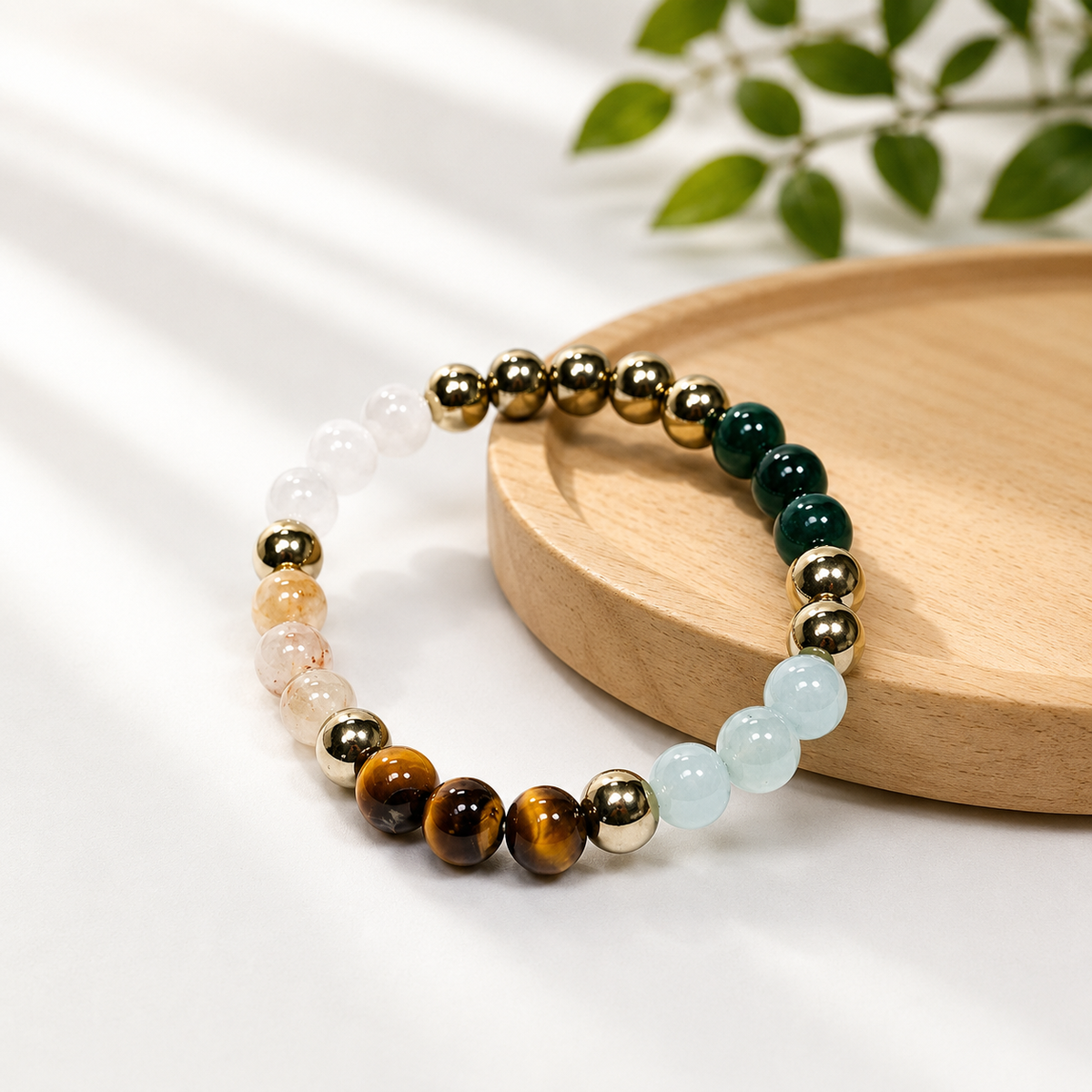 Natural Dhanyog Bracelet 8 MM