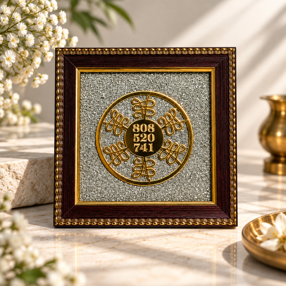 Zibu Premium Glitter Vastu Frame