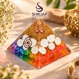 Gomti Chakra Pyramid with Copper Wire