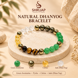 Natural Dhanyog Bracelet – 6 MM