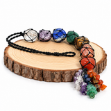 7 Chakra Tumble Hanging – Crystal Healing Vastu Hanger with Chips