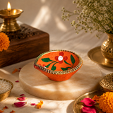 Traditional Akhand Clay Diya