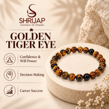 Natural Golden Tiger Eye Bracelet – 6 MM