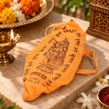 100% Cotton Hare Ram Hare Krishna Printed Jap Mala Jholi Bag