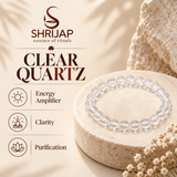 Natural Clear Quartz Bracelet – 8 MM