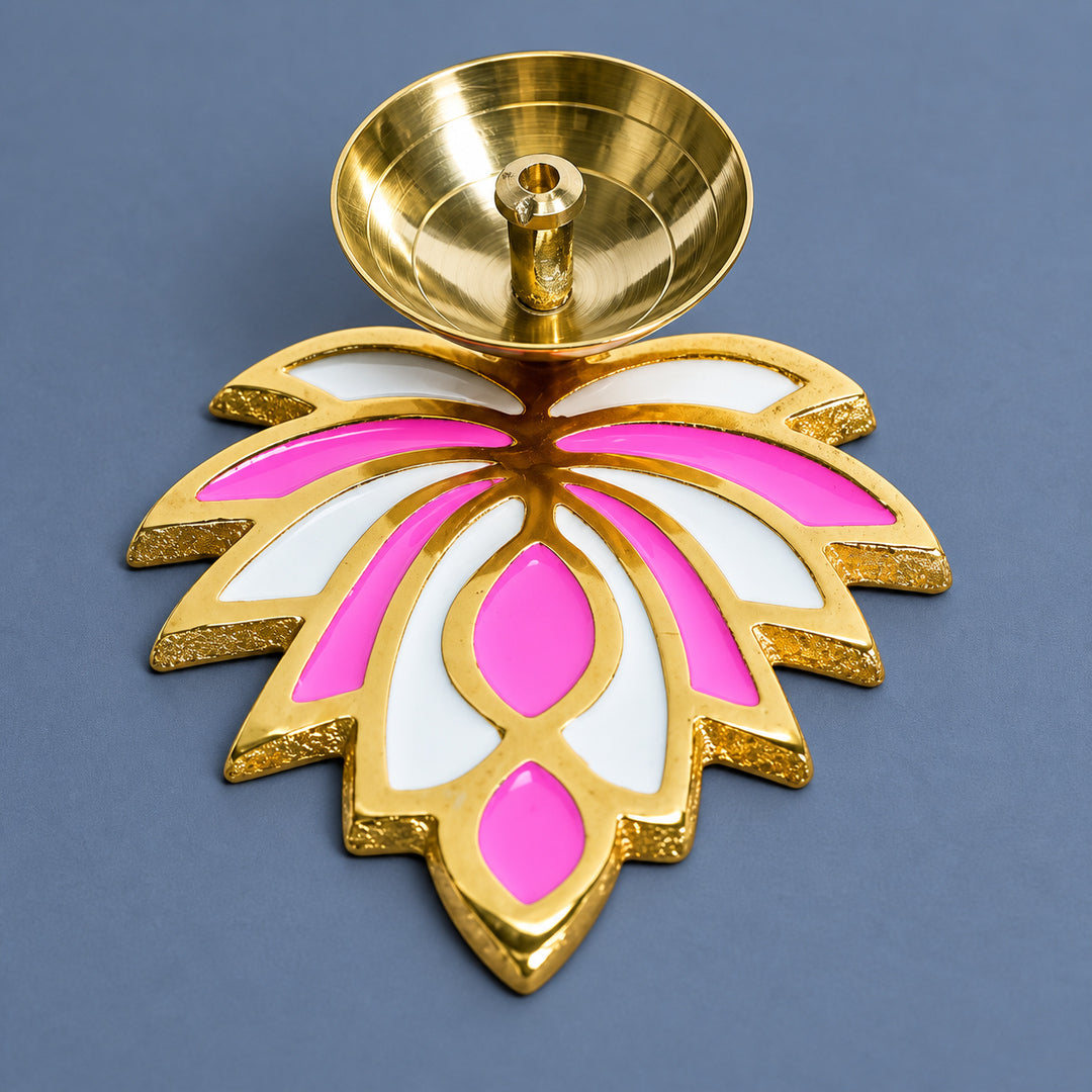 Lotus Meenakari Diya