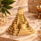 Brass Meru Shri Yantra 2 Inch