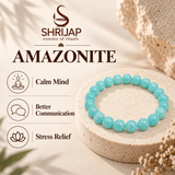 Natural Amazonite Bracelet – 8 MM