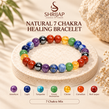 Natural 7 Chakra Healing Bracelet – 8 MM