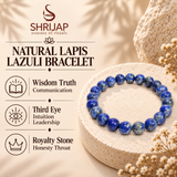 Natural Lapis Lazuli Bracelet – 8 MM