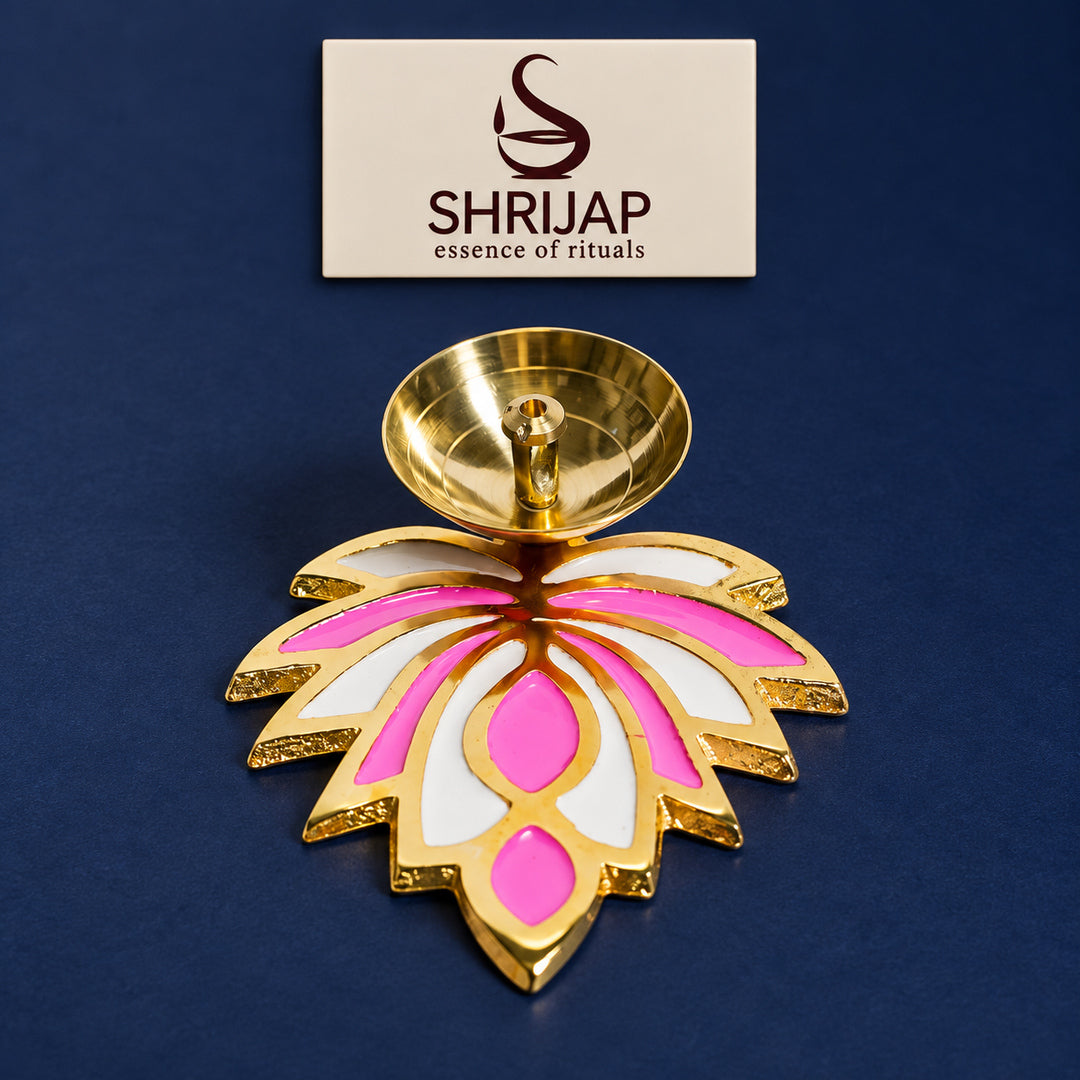Lotus Meenakari Diya