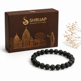 Natural Black Lava Stone Bracelet – 8 MM