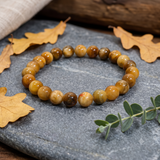 Natural Yellow Cat Eye Bracelet – 8 MM