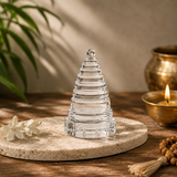 CRYSTAL QUARTZ MERU SHREE YANTRA 1.5 INCH