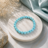 Natural Turquoise Firoza Bracelet – 8 MM