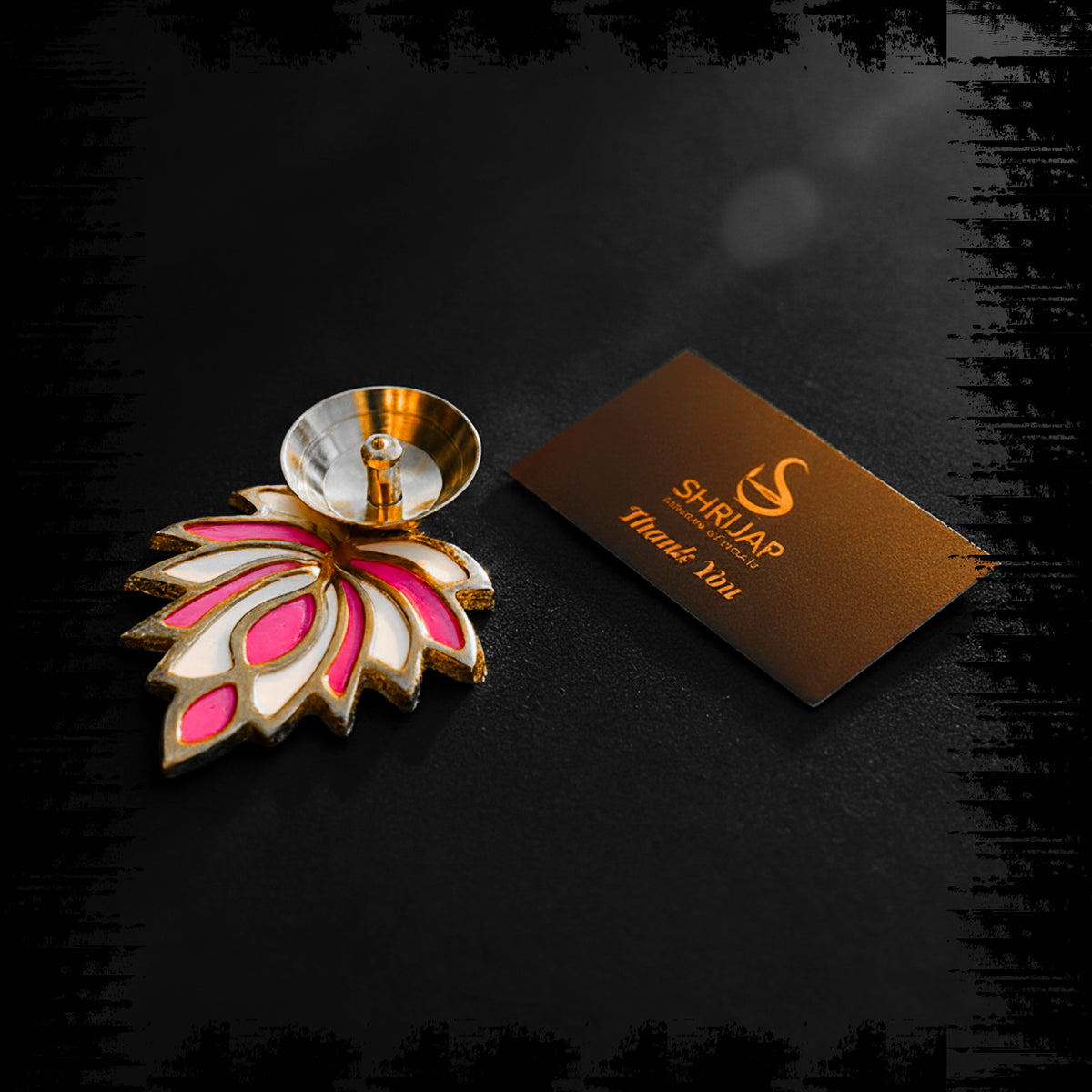 Lotus Meenakari Diya
