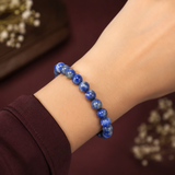Natural Lapis Lazuli Bracelet – 8 MM