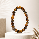 Natural Golden Tiger Eye Bracelet – 6 MM