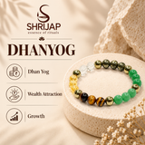 Natural Dhanyog Bracelet – 6 MM