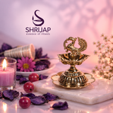 Swan Lotus Diya
