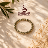 Golden Hematite Bracelet – 8 MM