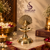 Peacock Diya With 1 Step