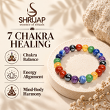 Natural 7 Chakra Healing Bracelet – 8 MM