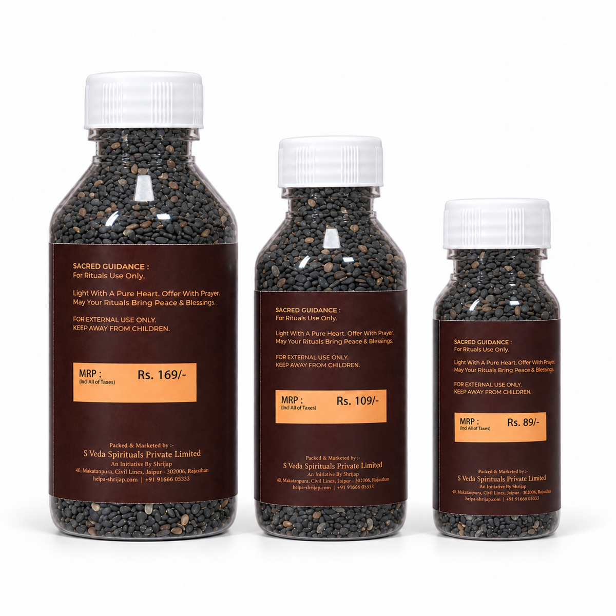 Black Sesame Seeds (Kale Til)