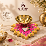Lotus Pichwai Diya