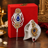 Krishna Pankh Kumkum With Velvet Box