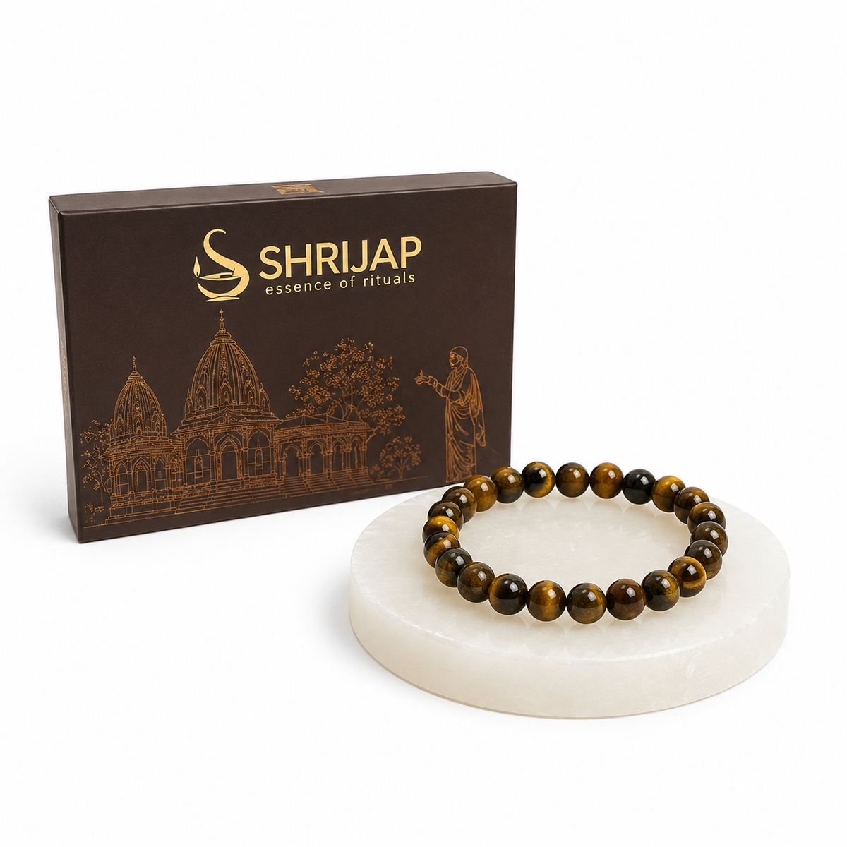 Natural Golden Tiger Eye Bracelet – 8 MM