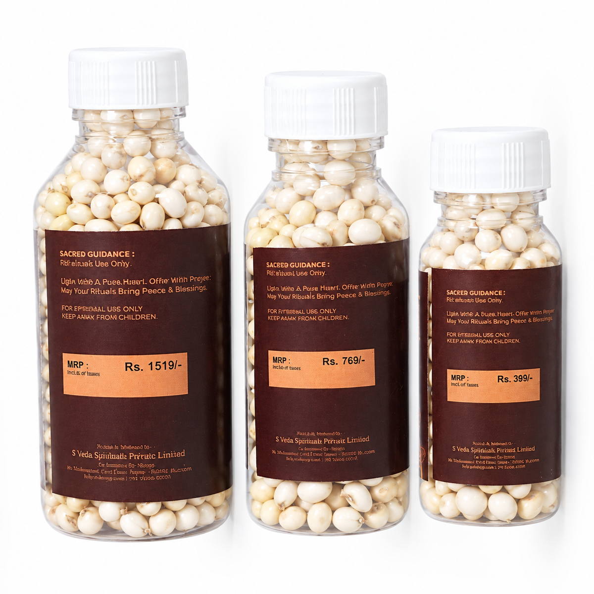 White Chirmi (White Gunja Seeds)