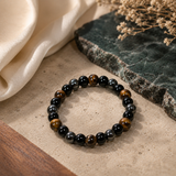 Natural Triple Protection Bracelet – 8 MM