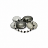 Natural Karungali Silver Plated Bracelet – 6 MM