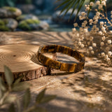 Tiger Eye Pyramid Square Bracelet