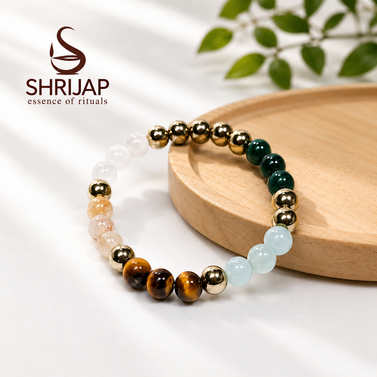 Natural Dhanyog Bracelet 8 MM