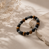 Natural Triple Protection Bracelet – 8 MM