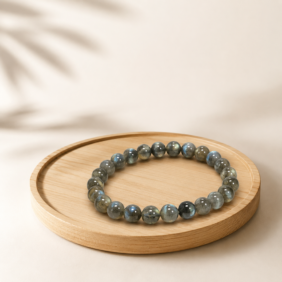 Natural Labradorite Bracelet 8 MM