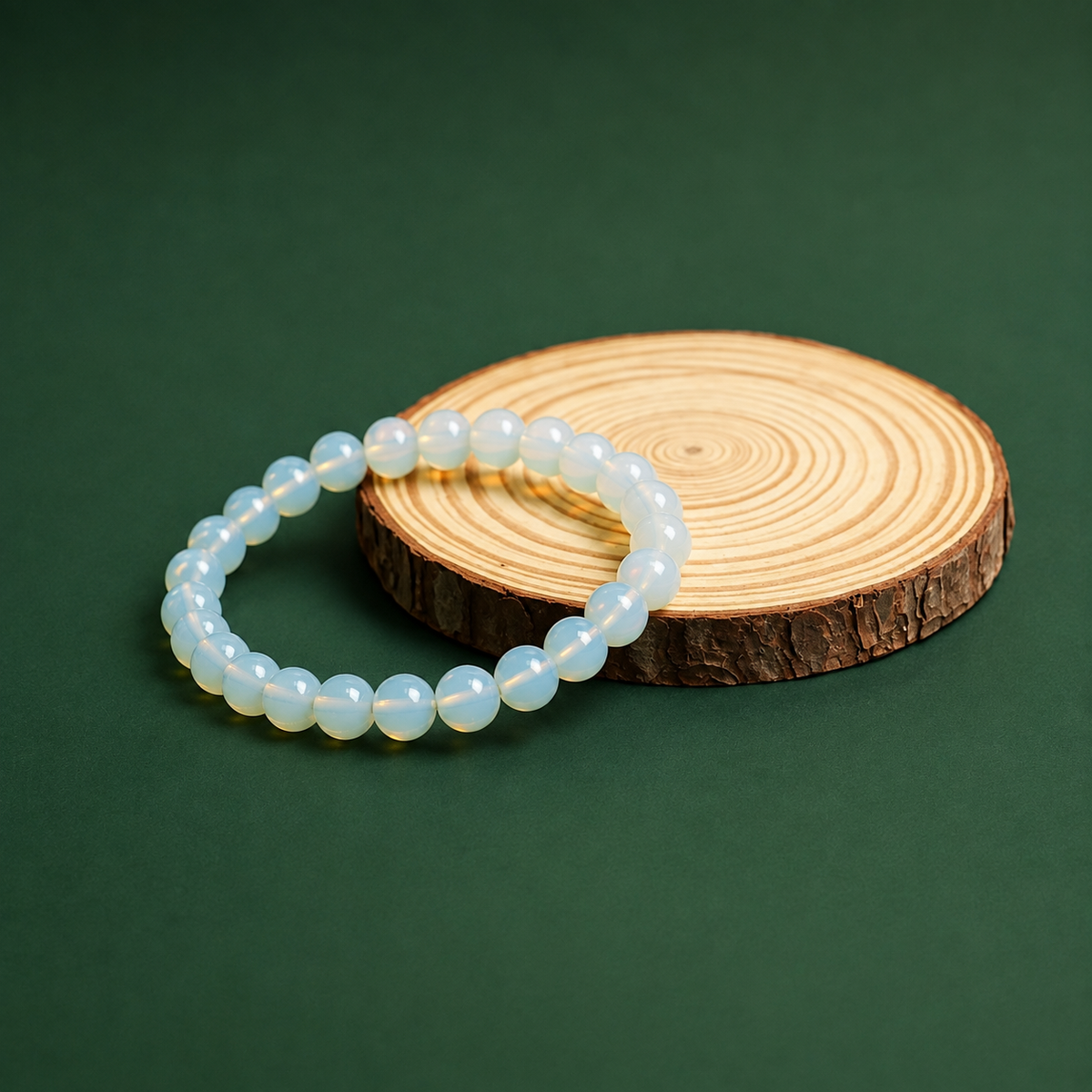 Round Opalite Bracelet – 8 MM
