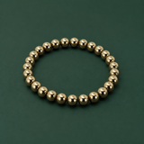 Golden Hematite Bracelet – 8 MM