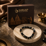 Natural Black Sardonyx Agate Bracelet – Sulemani Hakik – 8 MM