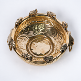 Elephant Embossed Brass Urli Big