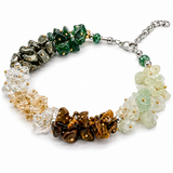 6 Crystal Chips Wealth Bracelet