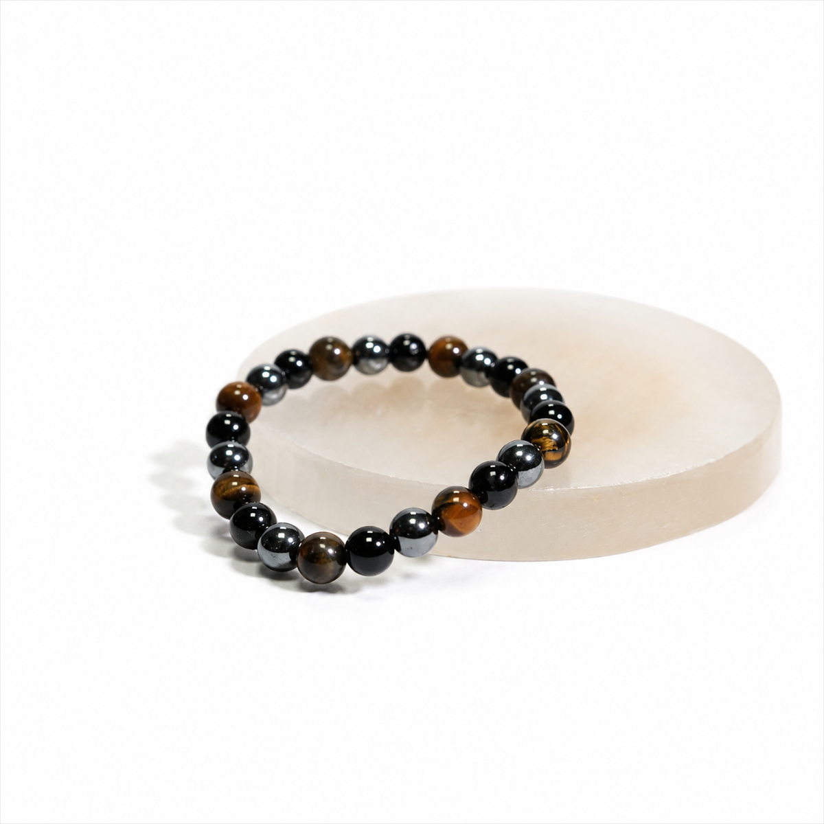 Natural Triple Protection Bracelet 6 MM