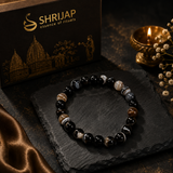 Natural Black Sardonyx Agate Bracelet – Sulemani Hakik – 8 MM