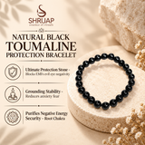Natural Black Tourmaline Protection Bracelet – 8 MM